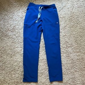 FIGS royal blue scrub pants